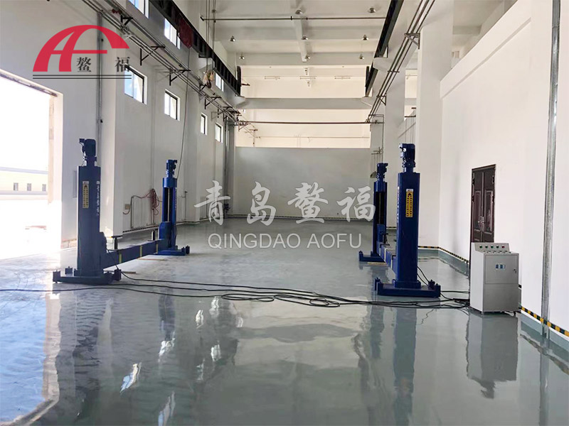 西藏某部隊橫梁舉升機(jī)案例