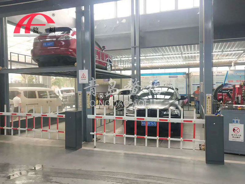 內(nèi)蒙古豐縣汽車升降平臺案例